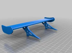 Large RC car spoiler 