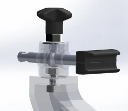 lateral guide for conveyor
