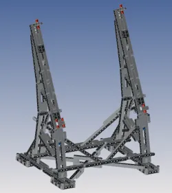 LEGO Vertical Stand for Millennium Falcon UCS (75192)