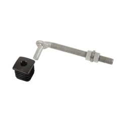 Locinox GBM16 hinge set with polyamide plugs for garden gates