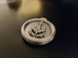 Lost Ark Berserker Keychain