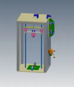 Machine drop test