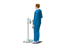 Manual Hand sanitizer machine