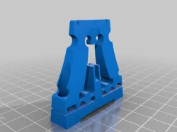 Nerdy Gurdy 6.3 Adjustable 3D Printed Bridge