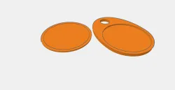 NFC Tag Keychain