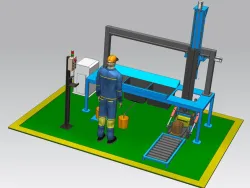 OIL DIPPING SEMI AUTOMATIC MACHINE