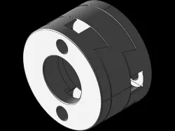 Oldham_coupler for TR8 leadscrew