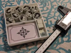 Player Tray for John Company 2E (supports sleeved cards)