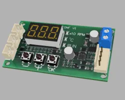 PWM Motor Fan Speed Controller Dc 12V 24V 48V 5A