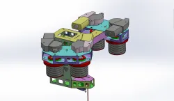 Robot running on rails