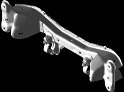 S13 Nissan 240sx front subframe 3d scan