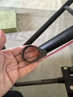 Shock Monster Gear Brake Line Bracket