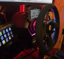 Sim dash for T818 thrustmaster