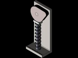 Simple Cam Follower Mechanism Assembly