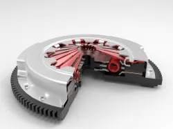 Single plate friction clutch