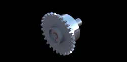 single plate friction clutch