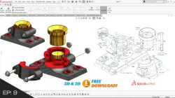 Solidworks - Beginner Tutorials | Component Modelling | EP 9