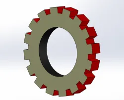 SolidWorks Engineering Drawing task. Beginner Exercise 10