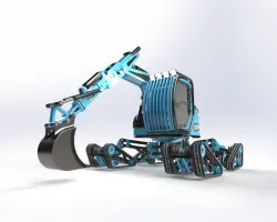 Spider excavator