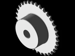 SPROCKET 33 Z (03-1) 5x2,5mm DIN 8187-ISO_R 606