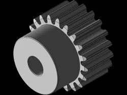 Spur Gear Pinion M1.5 T20 B8mm