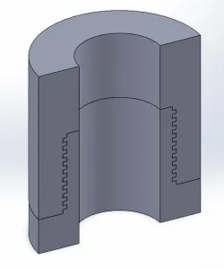 Square Threaded Pipe