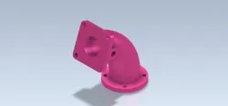 Studycadcam 3D CAD Exercise 980/Pipe With Flange/ Tubería con Bridas/Autodesk Inventor Pro