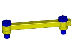 Suzuki oil cooled engine top end oiling kit/cam link