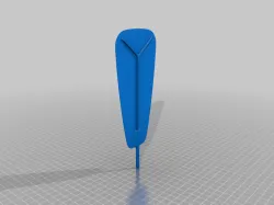 Technics/Physics Rotor Blade for school project