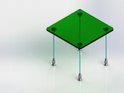 Tensegrity table