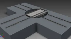 Turn table car