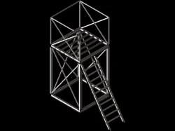 Vertical platform structure design