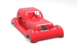 Vintage Car Chassis