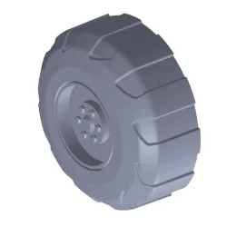 Wheel / Tyre 64x24mm