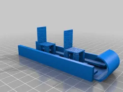 wood snow sled 
