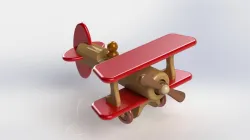 Wooden Plane toy