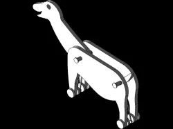 Working Horse Toy