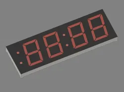 1.2in 7 Segment Clock Display