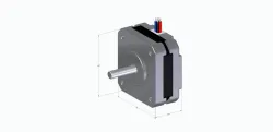 17HS08 1004S 4 Lead Nema 17 Stepper Motor