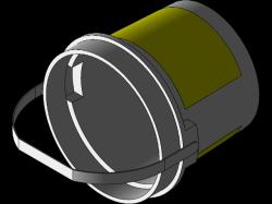 5 gal bucket with lid 3D Models | Page 1 | STLFinder