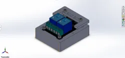 2 Channel Relay Module 3D Printed Case