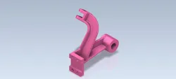 3D CAD Basic exercise/ Guide Bearing/ Cojinete Guía/ Brazo de Acople/ Autodesk Inventor Pro