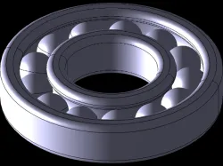 3D printed bearing / roulement à bille imprimé en 3D
