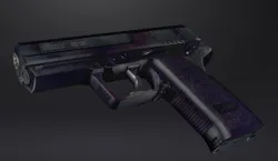 3D scanned gas pistol (Röhm RG 96)