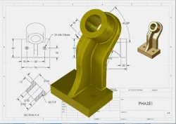 3D Tutorial Solidworks model
