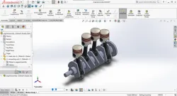 4 Cylinder Engine Model