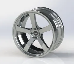 5 Spoke Alloy Wheel