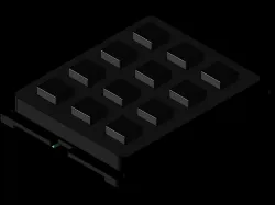 ADAFRUIT 3X4 PHONE-STYLE MATRIX KEYPAD