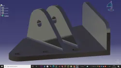 Aircraft Bracket 3D model