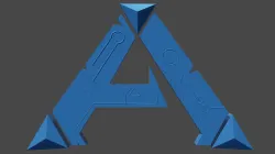 Ark Survival Evolved. Logo.